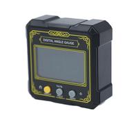 Rapporteur inclinomètre numérique haute précision avec base et écran LCD pour menuiserie plomberie CVC Application Angle Finder pour maçonnerie