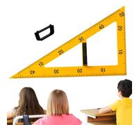 Rapporteur Magnétique | Règle D'Angle | Grand Rapporteur Pédagogique Magnétique - Pour Le Dessin De Formes Les Cours De Mathématiques Scolaires Le Tableau Noir Les Architectes Artistes Et