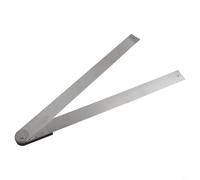 Rapporteur numérique d'angle règle 0-360° électronique avec écran LCD Outil de mesure en acier inoxydable pour système métrique et impérial (300 mm)