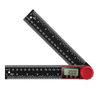 Rapporteur Numérique, Règle D'angle Numérique, Goniomètre Numérique À 360° Avec Grand Écran Lcd, Outil De Mesure (200 Mm)