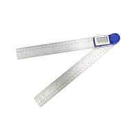 Rapporteur pour le travail du bois, Goniomètre Numérique Rapporteur, Jauge D'angle Électronique, Règle En Métal, Compteur D'ange, Outils De Menuiserie, Outil de mesure d'angle(300mm)