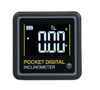 Rapporteur pour le travail du bois, Inclinomètre Numérique Portable 4x90 °, LCD Rétro-éclairage, Rapporteur, Pente, Règle D'angle, Niveau Magnétique Simple Côté, Outil de mesure d'angle