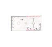 Rapporteurs d'échelle de coordonnées - Modèle de dessin - Outil de mesure de navigation - Carte topographique - Règle de commande