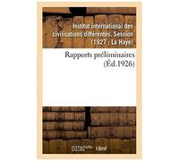 Rapports Pr Liminaires