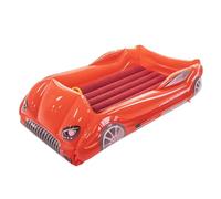 RAPTAVIS Matelas gonflable pour enfants - Lit de voyage avec côtés - Rouge