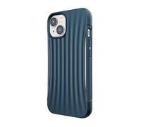 Coque pour iPhone 14 Clutch Shockproof 3M avec motif rayures Bleu