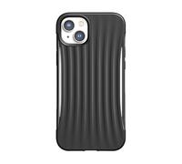Coque pour iPhone 14 Clutch Shockproof 3M avec motif rayures Noir