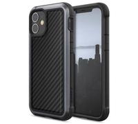 Coque Lux Fibre De Carbone Noir Pour iPhone 12 Mini - Neuf