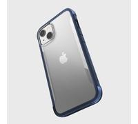 RAPTIC COQUE TERRAIN BIODEGRADABLE 4M BLEU/CLEAR IPHONE 13