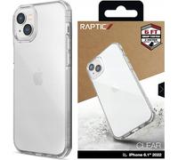 Raptic X-Doria Clear Case iPhone 14 Plus coque blindée transparente pour téléphone portable