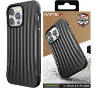 Raptic X-Doria Clutch Case Iphone 14 Pro Max Case Back Cover Black