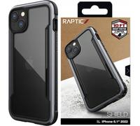 Raptic X-Doria Shield Case iPhone 14 coque blindée noire Housse pour téléphone portable