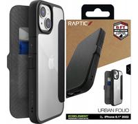 Raptic X-Doria Urban Folio Case Iphone 14 Plus Flip Cover Black