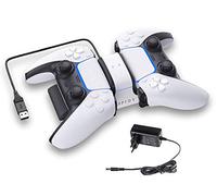 Raptor - Base DE CARGA Dual Para CONTROLADORES PS5 / PS4