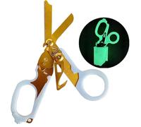 Raptor Ciseaux de Secours Tout-en-Un, Tactiques et Médicaux, Coupe-Anneau et Brise-Verre Phosphorescent