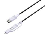 Raptor Gaming - Câble USB-C Play & Charge Blanc de 2.75m CC200 pour PS5, Xbox Series XS, Nintendo Switch et Mobile