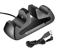 Raptor Gaming - Chargeur double noir pour manettes PS4 DualSense