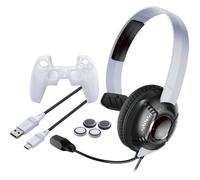 Raptor Gaming - Kit de démarrage SK100 pour PS5 - Casque mono, câble, skin, manette, caps