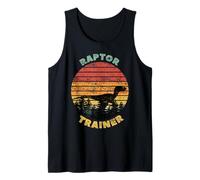 Raptor Trainer Velociraptor Vintage Halloween Style rétro Débardeur