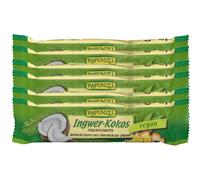 RAPUNZEL Barre aux Fruits Gingembre-Coco Bio 6x40 g