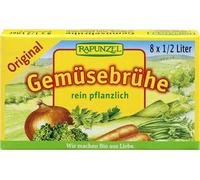 Rapunzel Bouillon de légumes cube original, avec levure8cubes