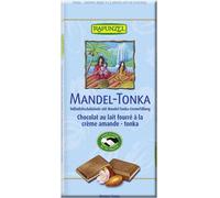 Rapunzel - Chocolat au lait entier Tonka aux amandes - 100g