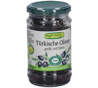 RAPUNZEL Olives noires huilées avec noyau 185 g