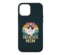 Raquette à Neige Cat Mom Rétro Vintage Funny I Love My Cat Coque pour iPhone 12 Mini