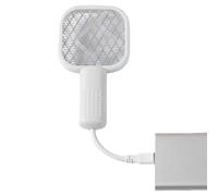 Raquette Anti Mouches - Zappeur d'Insectes Électrique,Lampe Sécurisée à Grille Fine pour Intérieur Extérieur Maison Jardin