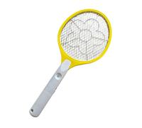 Raquette Anti-Moustique Électrique à Piles Format XL 48 cm Grille Haute Tension Pour Insectes