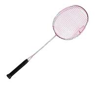 Raquette Badminton Raquette de Badminton d'attaque et défense entièrement en Carbone, Poids Maximal 17,2 kg(1PCS Pink Boxed)