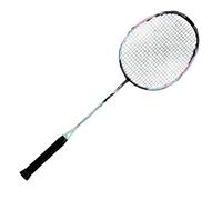 Raquette Badminton Raquette de Badminton d'attaque et défense entièrement en Carbone, Poids Maximal 17,2 kg(1PCS Gray Boxed)