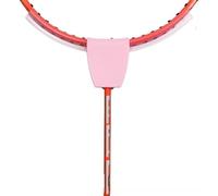 Raquette Badminton Raquette de Badminton Professionnelle for Adultes et Enfants, Ensemble Ultra-léger Durable for l'entraînement Sportif Nocturne en extérieur(Orange2 badmintons)