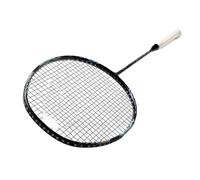 Raquette Badminton Raquettes de Badminton en Fibre Carbone, cordées, Tension maximale, 32 LB, ultralégères, 5U, 78 g, Professionnelles, for Adultes(1 PCS Black String)