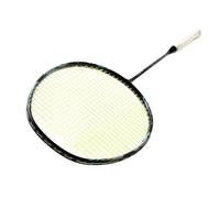 Raquette Badminton Raquettes de Badminton en Fibre Carbone, cordées, Tension maximale, 32 LB, ultralégères, 5U, 78 g, Professionnelles, for Adultes(1 PCS Green String)