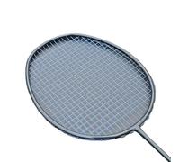 Raquette Badminton Raquettes de Badminton Professionnelles 4U 82G en Carbone tissé et cordées G5, 22 à 32 LB, for Adultes(Blue)