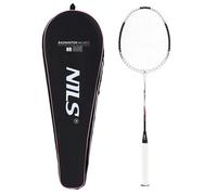 Raquette de badminton en carbone isometrique + housse NILS NR305