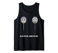 Raquette de Badminton Humoristique - Cadeau pour Homme ou Femme Débardeur