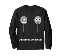 Raquette de Badminton Humoristique - Cadeau pour Homme ou Femme Manche Longue
