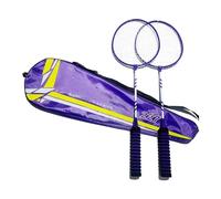 Raquette de badminton : jeu de rechange de badminton léger pour 2 joueurs, jeux de patio légers | antidérapant et résistant, pour jeux de badminton en plein air, jardin, plage et