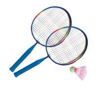 Sport One Mini Rainbow Raquette Badminton Jeunesse Unisexe, Bleu-Blanc, Taille Unique
