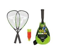 Raquette de Badminton TALBOT TORRO Speed 5500 - Aluminium - 56,5 cm de long - Profil de cadre 17,3 mm - 170 g - Cordage durable