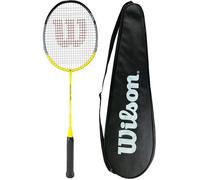 Raquette de badminton - WILSON - Recon 90 - Hot Melt Graphite - cadre flexible - housse incluse