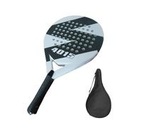 Raquette de Paddle-Tennis de Plage - Raquettes de Paddle-Tennis avec en Fibre de Carbone, Raquette de Plage Professionnelle avec poignée Confortable pour Les débutants, Les Femmes et Les