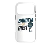 Raquette de Padel drôle pour Joueur de Padel, bandeja ou Buste, Sport Humour Coque pour iPhone 17 Pro