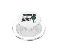 Raquette de Padel drôle pour Joueur de Padel, bandeja ou Buste, Sport Humour PopSockets PopGrip pour MagSafe