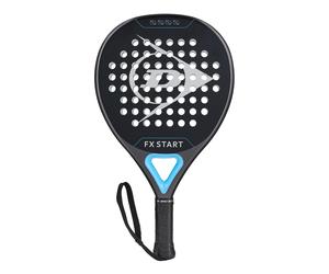 Raquette de Padel Dunlop Fx Start Gun Metal/cyan/metallic Silver