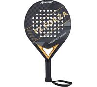 Raquette de padel - FZ FORZA - Champion Power - Graphite 18K 100 % tissé - Surface mate - Mousse EVA dur - Forme diamant - Noir