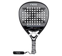 Nox Raquette de padel LA10 Quantum 12K par Leo Augsburguer 2025 Argenté 360-375 gr