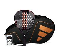 Raquette de Padel Pack Adidas Match 3.3 Cooper Paletero Carbon Control